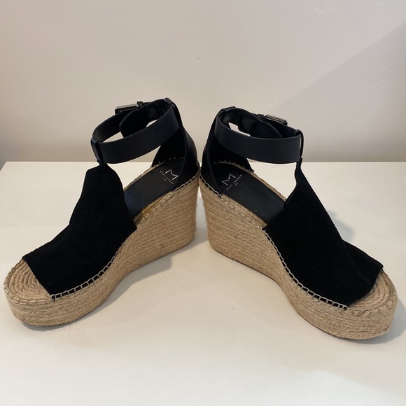 New Marc Fisher wedge espadrille ankle strap size 10 - Picture 5 of 11